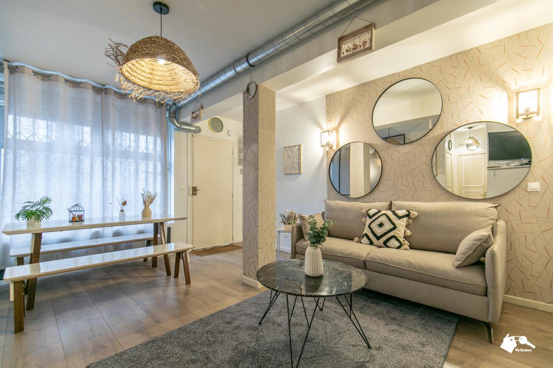 Mba - Splendide Appartement Proche Montmartre Paris Bagian luar foto